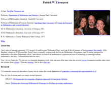 Tablet Screenshot of pat-thompson.net